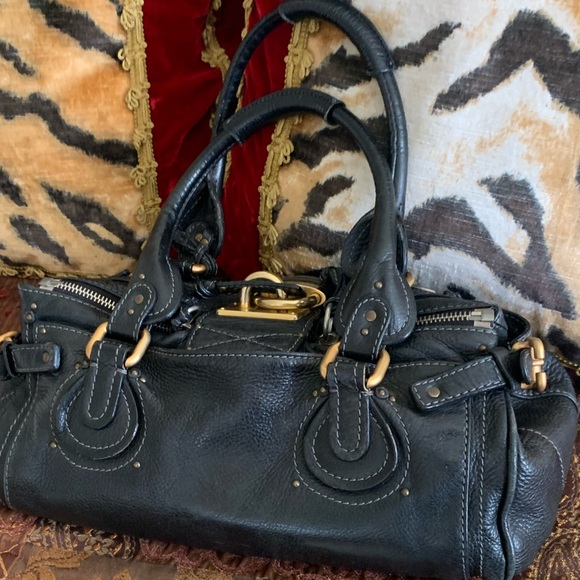 Authentic Chloe black leather bag - Picture 12 of 16